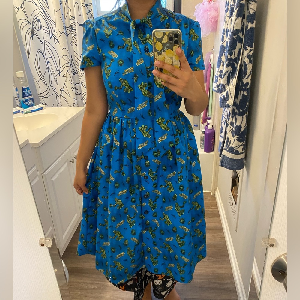 Unique vintage x monsters creature from the black lagoon dress